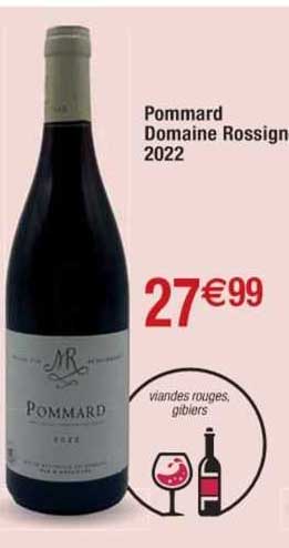 Pommard Domaine Rossignol 2022