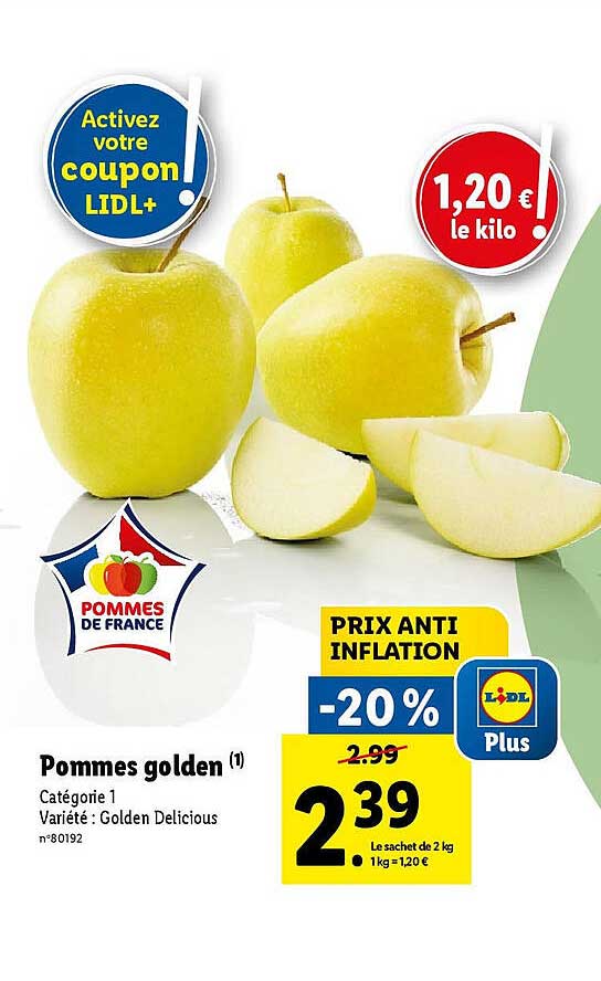 Pommes Golden