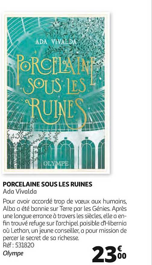 porcelaine sous les ruines ada vivalda