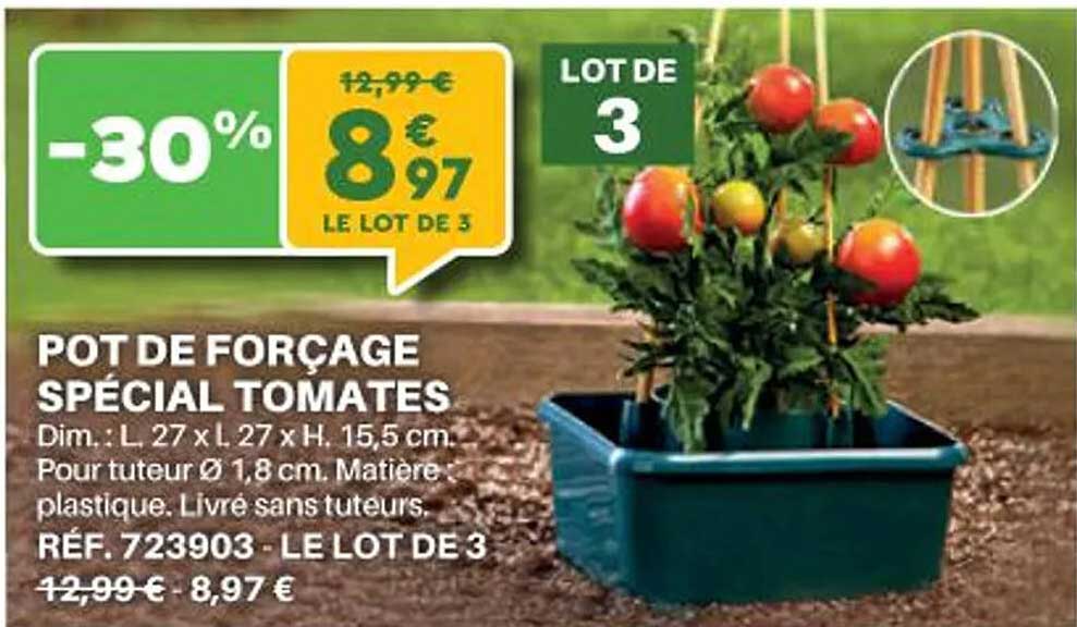 Pot De Forçage Spécial Tomates