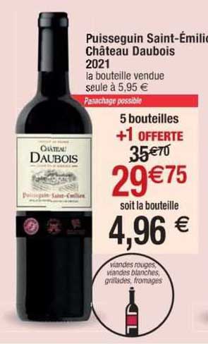 puisseguin saint-émilion château daubois 2021