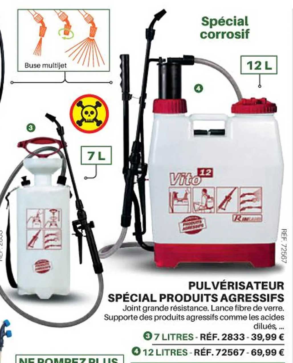 pulvérisateur spécial produits agressifs