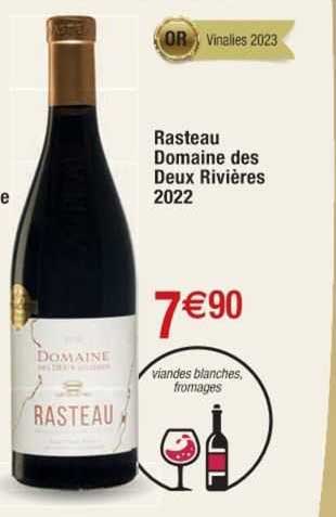 rasteau domaine des deux rivières 2022