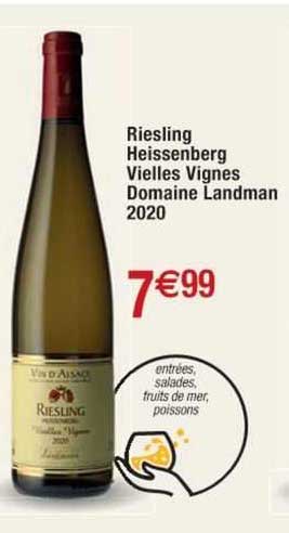riesling heissenberg vieilles vignes domaine landman 2020
