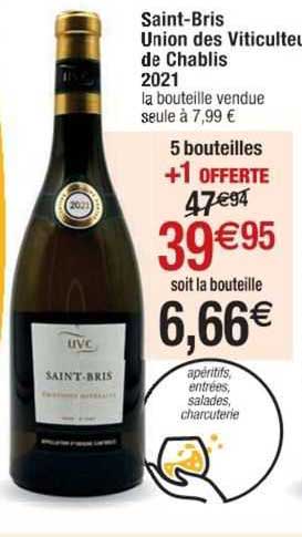 saint-bris union des viticulteurs de chablis 2021