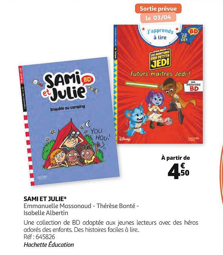 sami et julie - emmanuelle massanaud - thérèse bonté