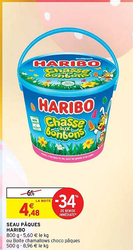 Seau Pâques Haribo