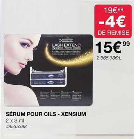 sérum pour cils - xensium