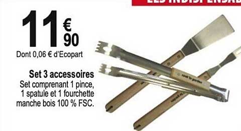 Set 3 Accessoires