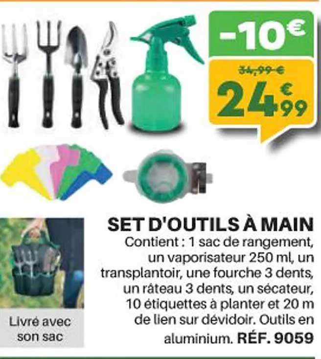 set d'outils à main