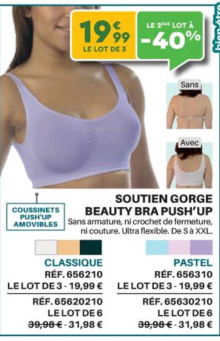 soutien gorge beauty bra push'up