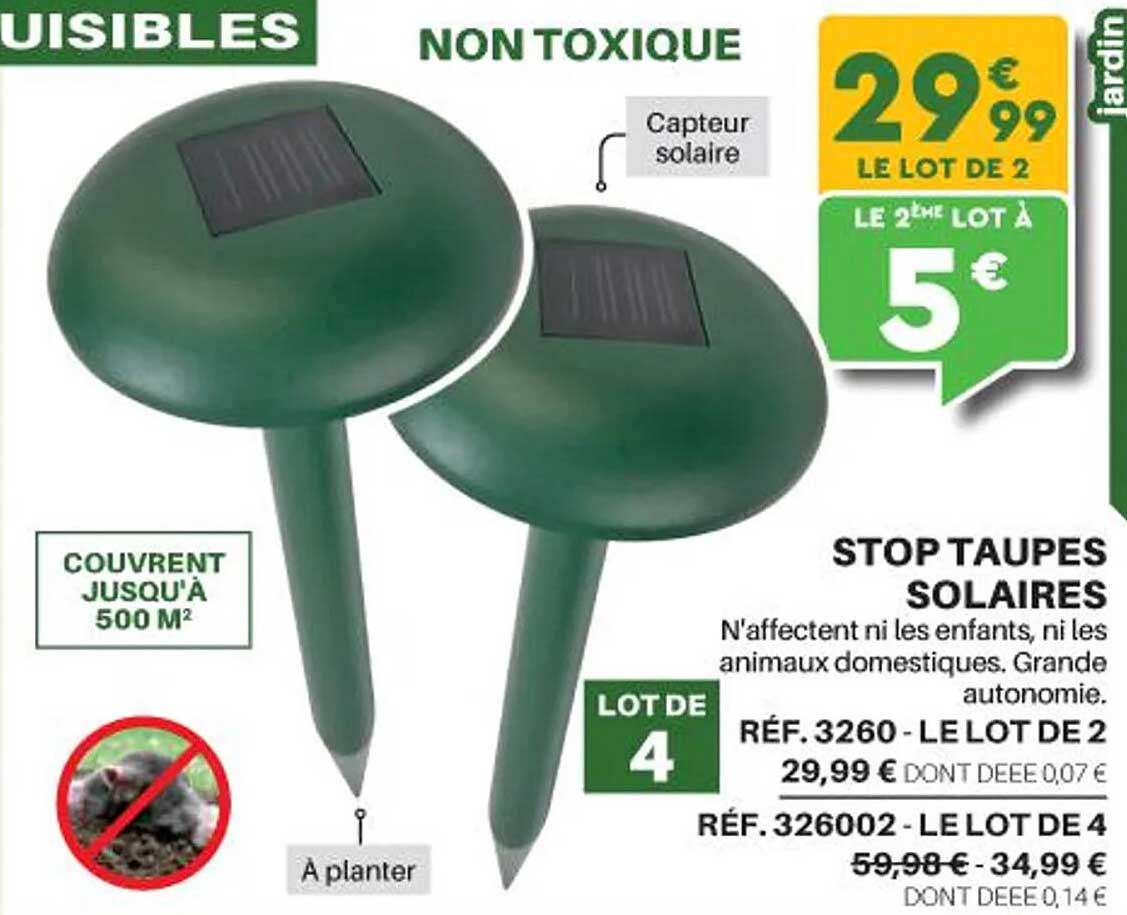 stop taupes solaires