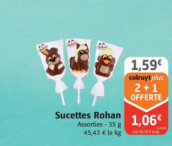 sucettes rohan