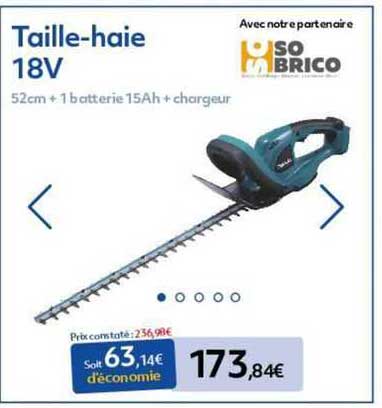 taille-haie 18 v