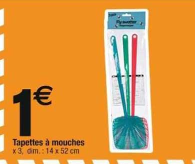 tapettes à mouches