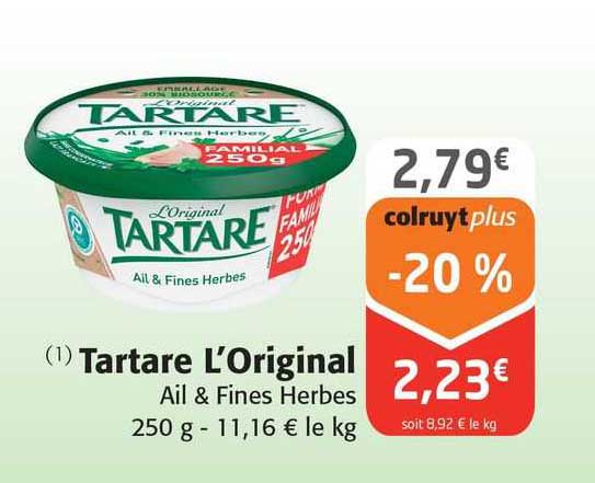Tartare L'original