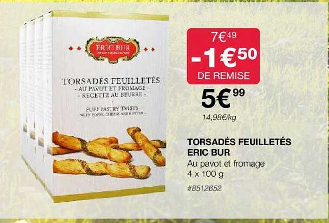 Torsadés Feuilletés Eric Bur