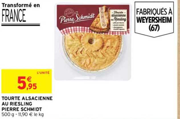 tourte alsacienne au riesling pierre schmidt