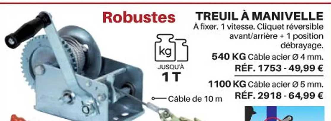 Treuil à Manivelle