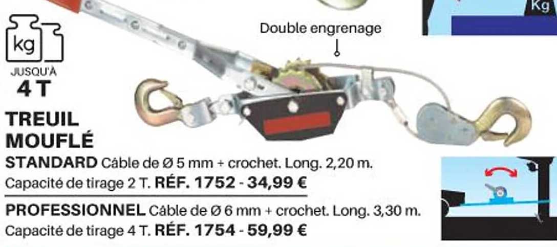 Treuil Mouflé Standard