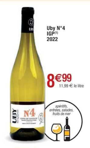 uby n°4 igp 2022