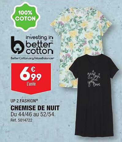 Up 2 Fashion Chemise De Nuit
