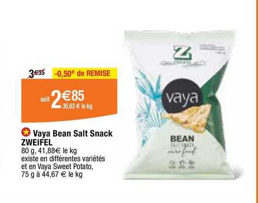 vaya bean salt snack zweifel