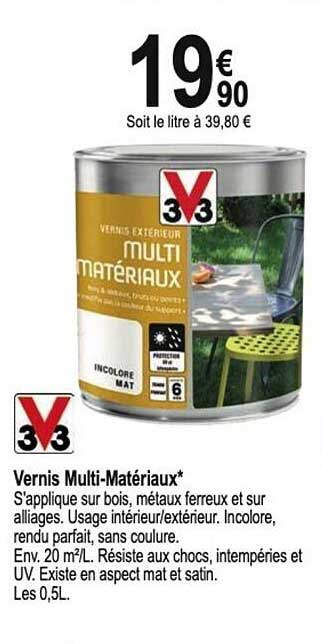 vernis multi-matériaux v33