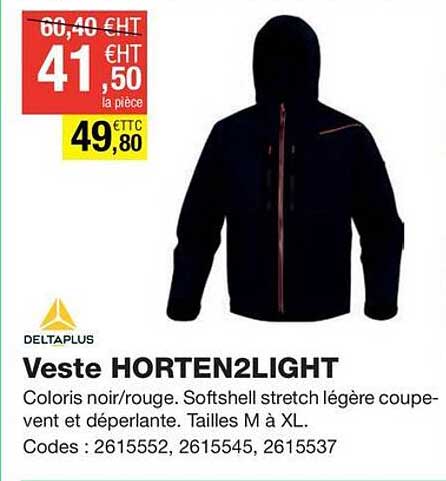 veste horten2light deltaplus