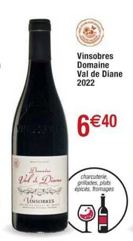 vinsobres domaine val de diane 2022