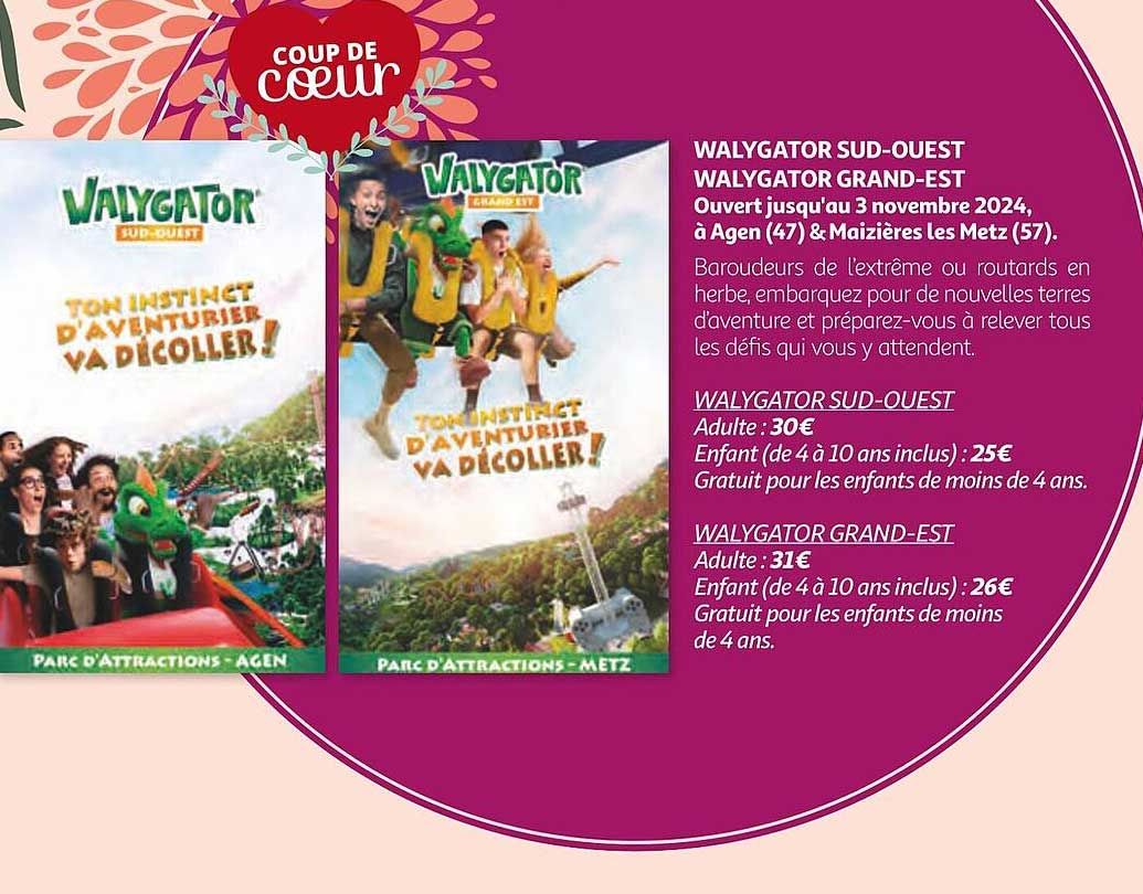 walygator sud-ouest walygator grand-est