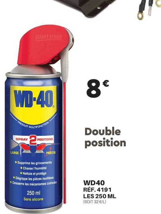 wd40 réf.4191 les 250 ml double position