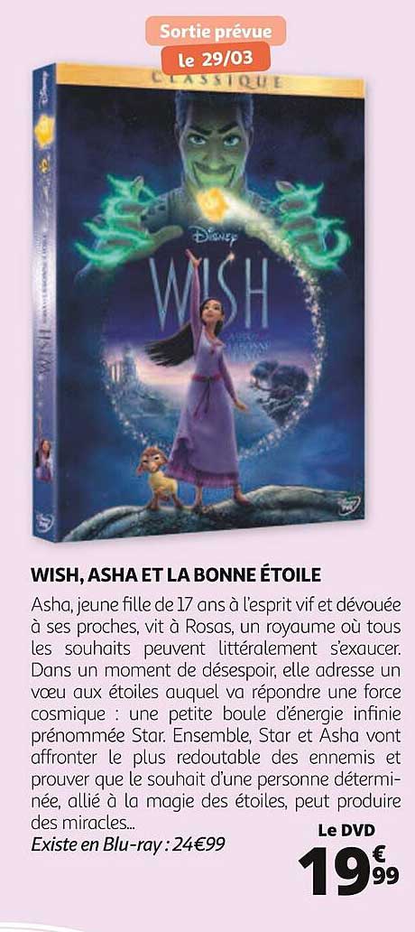 wish, asha et la bonne étoile