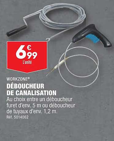 workzone déboucheur de canalisation