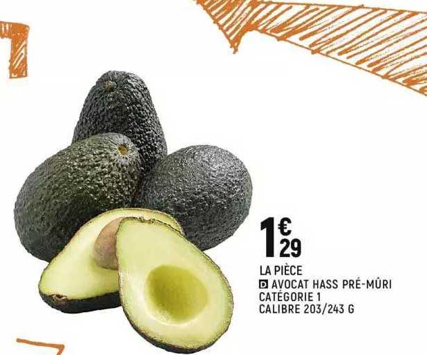 Avocat Hass Pré-mûri