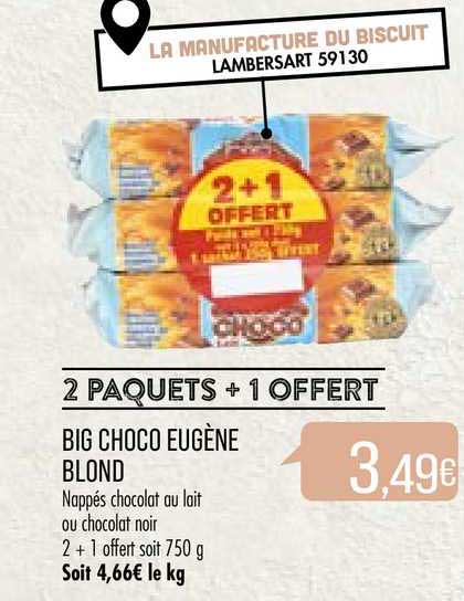 big choco eugène blond