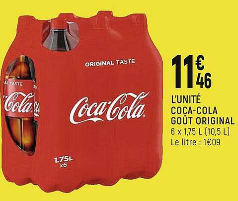 coca-cola goût original