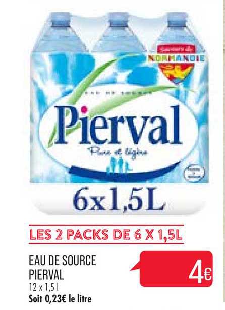 Eau De Source Pierval