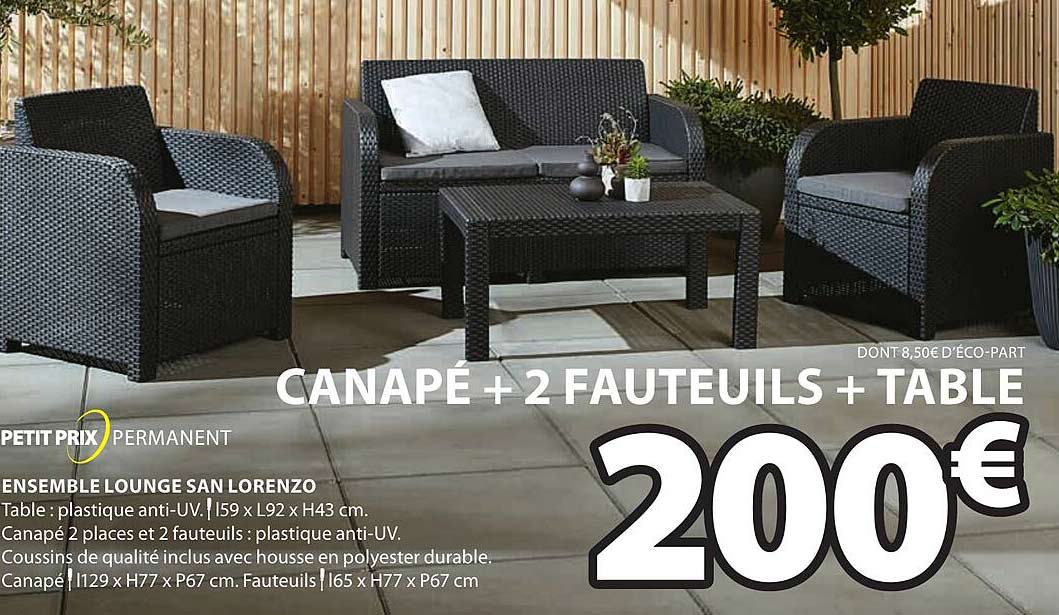 ensemble lounge sans lorenzo