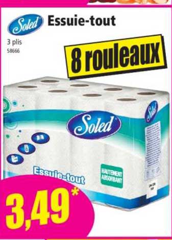 essuie-tout soled
