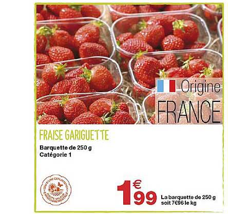 fraise gariguette