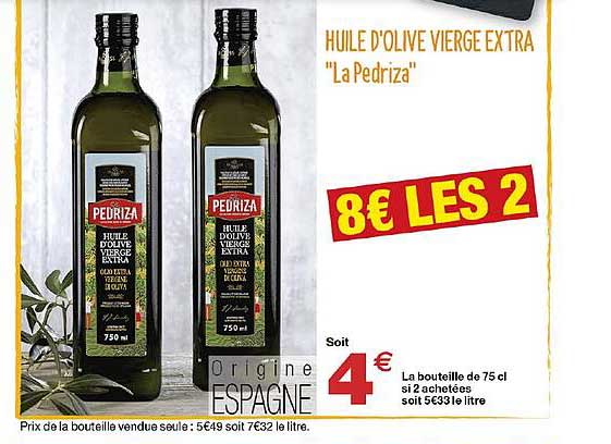 Huile D'olive Vierge Extra "la Pedriza"