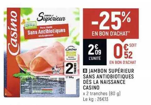 jambon supérieur sans antibiotiques dès la naissance casino