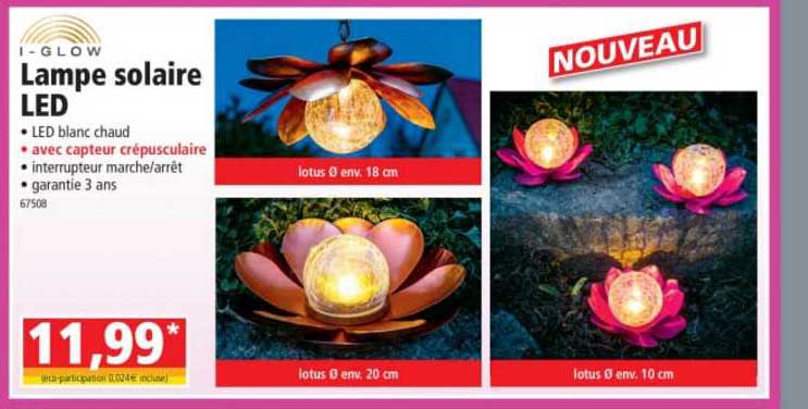 lampe solaire led i-glow