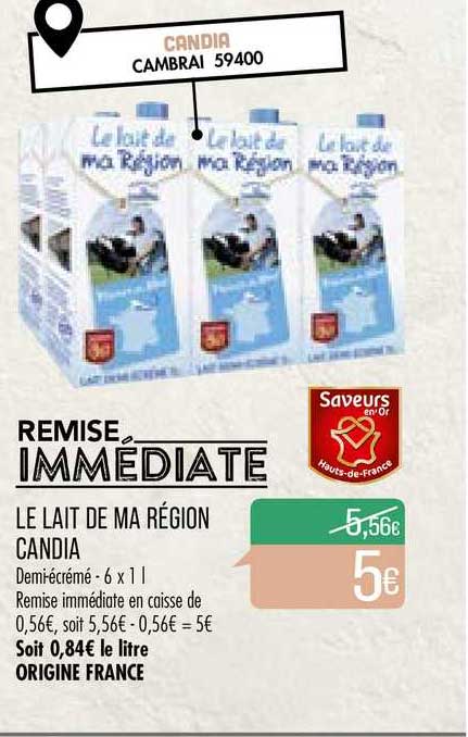 Le Lait De Ma Région Candia