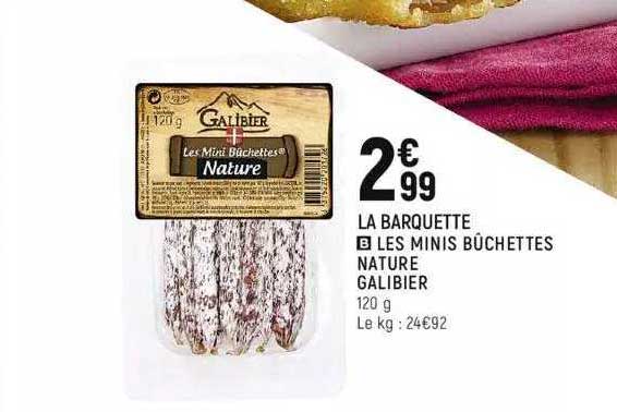 Les Minis Bûchettes Nature Galibier