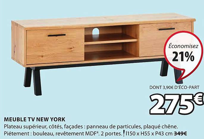 meuble tv new york