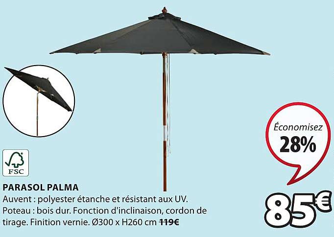 Parasol Palma