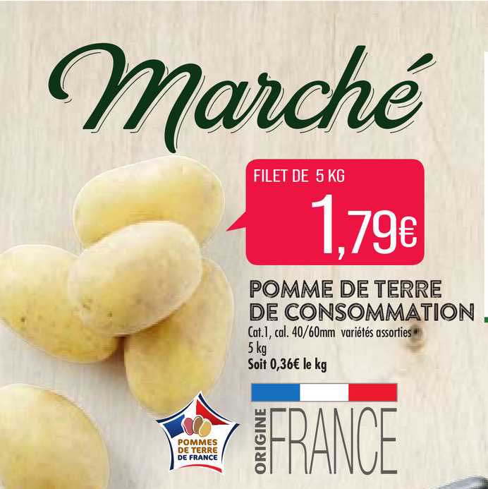Pomme De Terre De Consommation