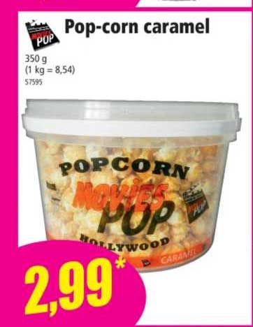 pop-corn caramel movies pop